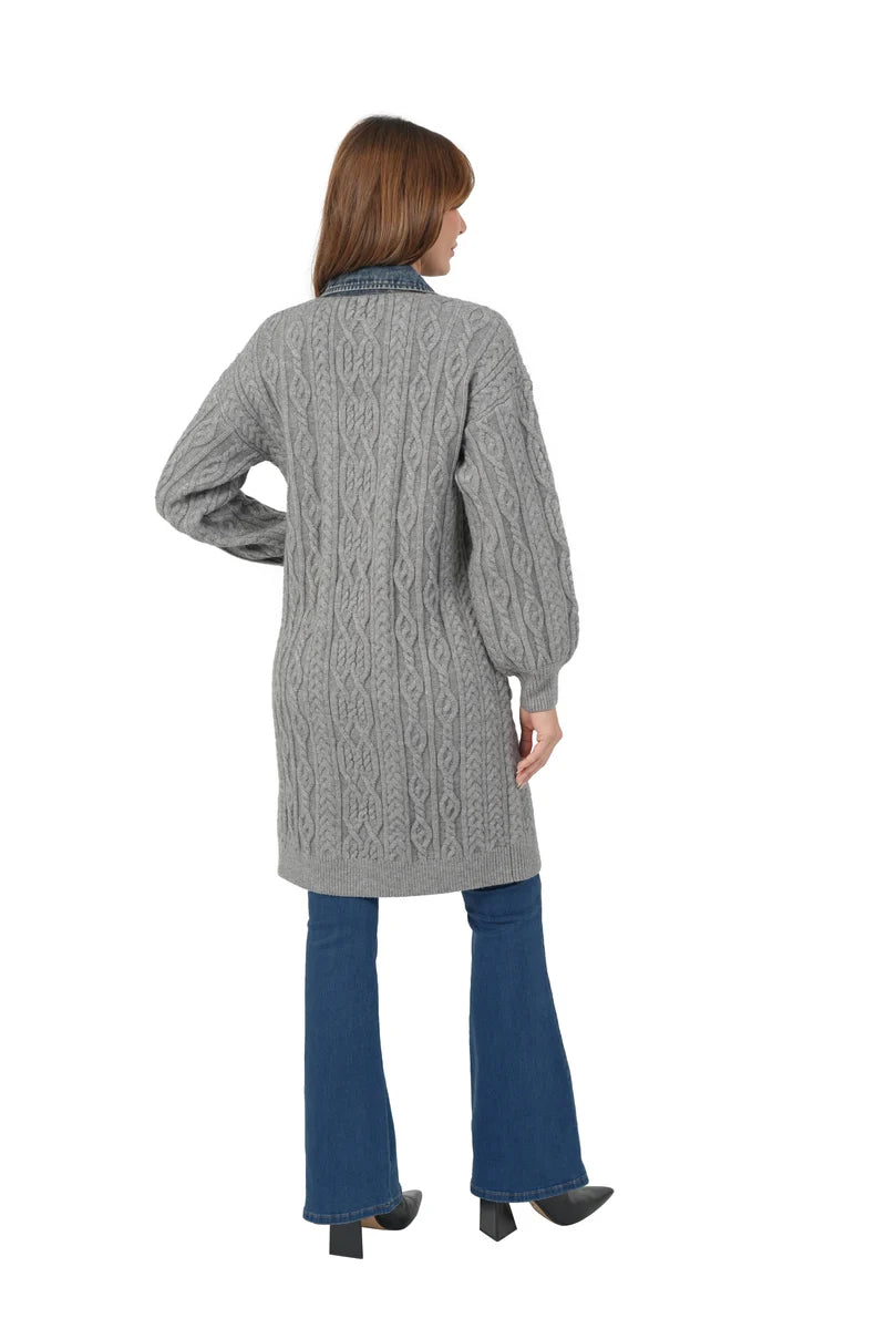 Love Token - Larissa Cardigan - Grey - 204