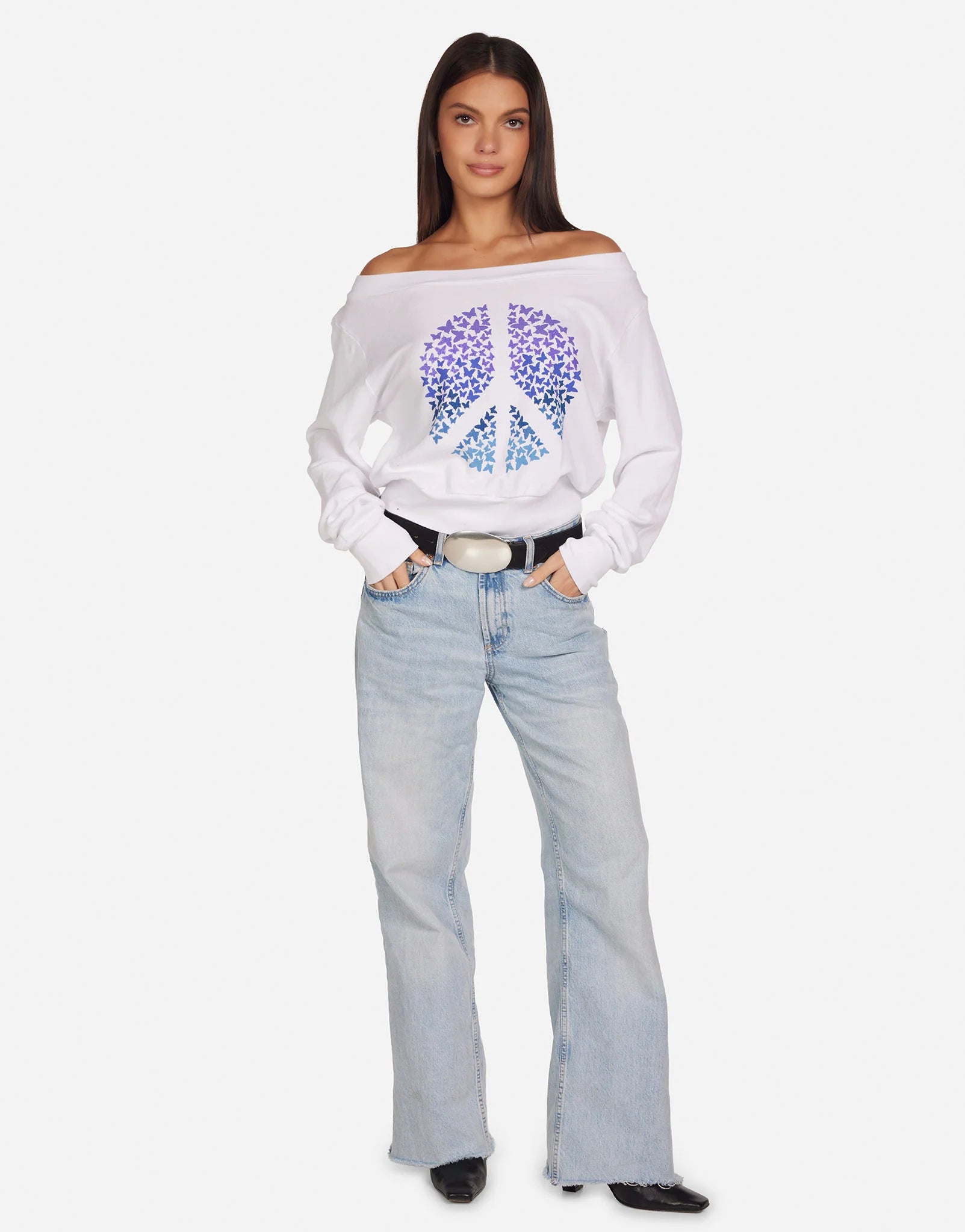 Lauren Moshi - Bronwyn Ombré Butterfly Peace