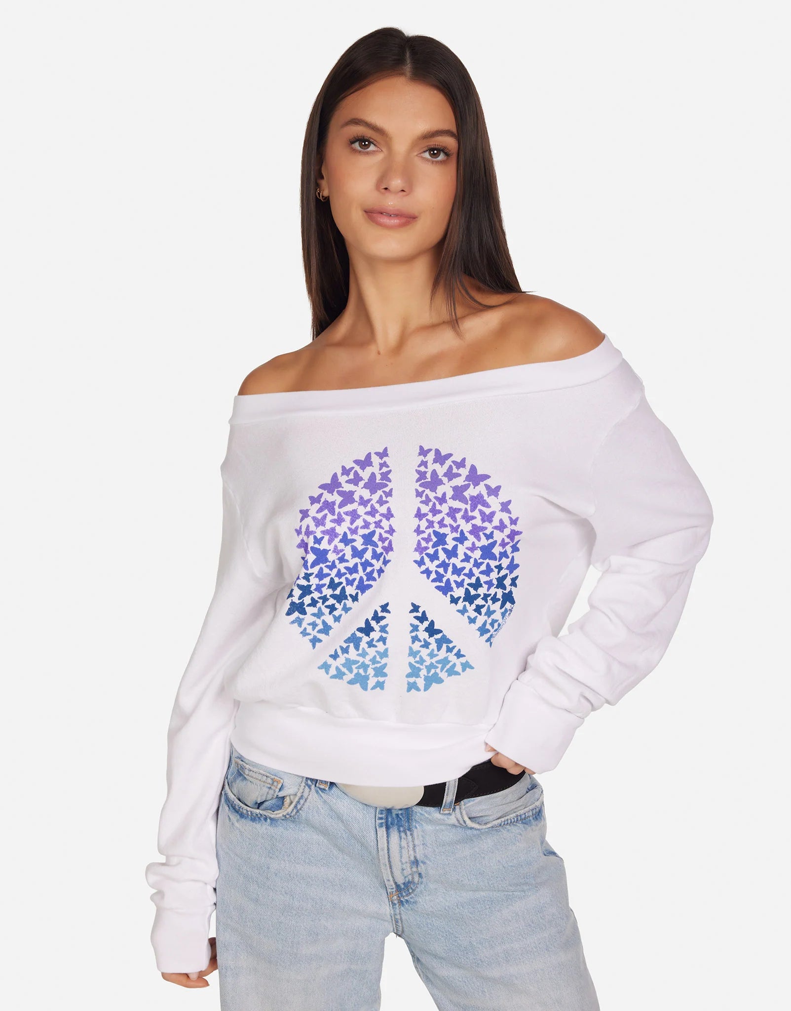 Lauren Moshi - Bronwyn Ombré Butterfly Peace