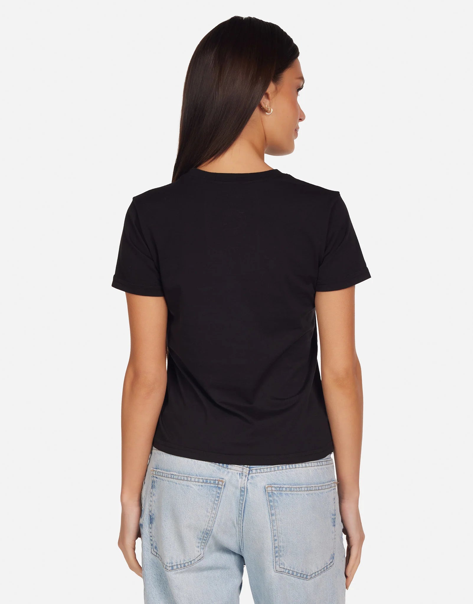 Lauren Moshi - Ursala Crystal Smokey Bear T-Shirt - Black - 2372