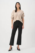 Joseph Ribkoff Mid-rise Flare Trousers - Black - 263927