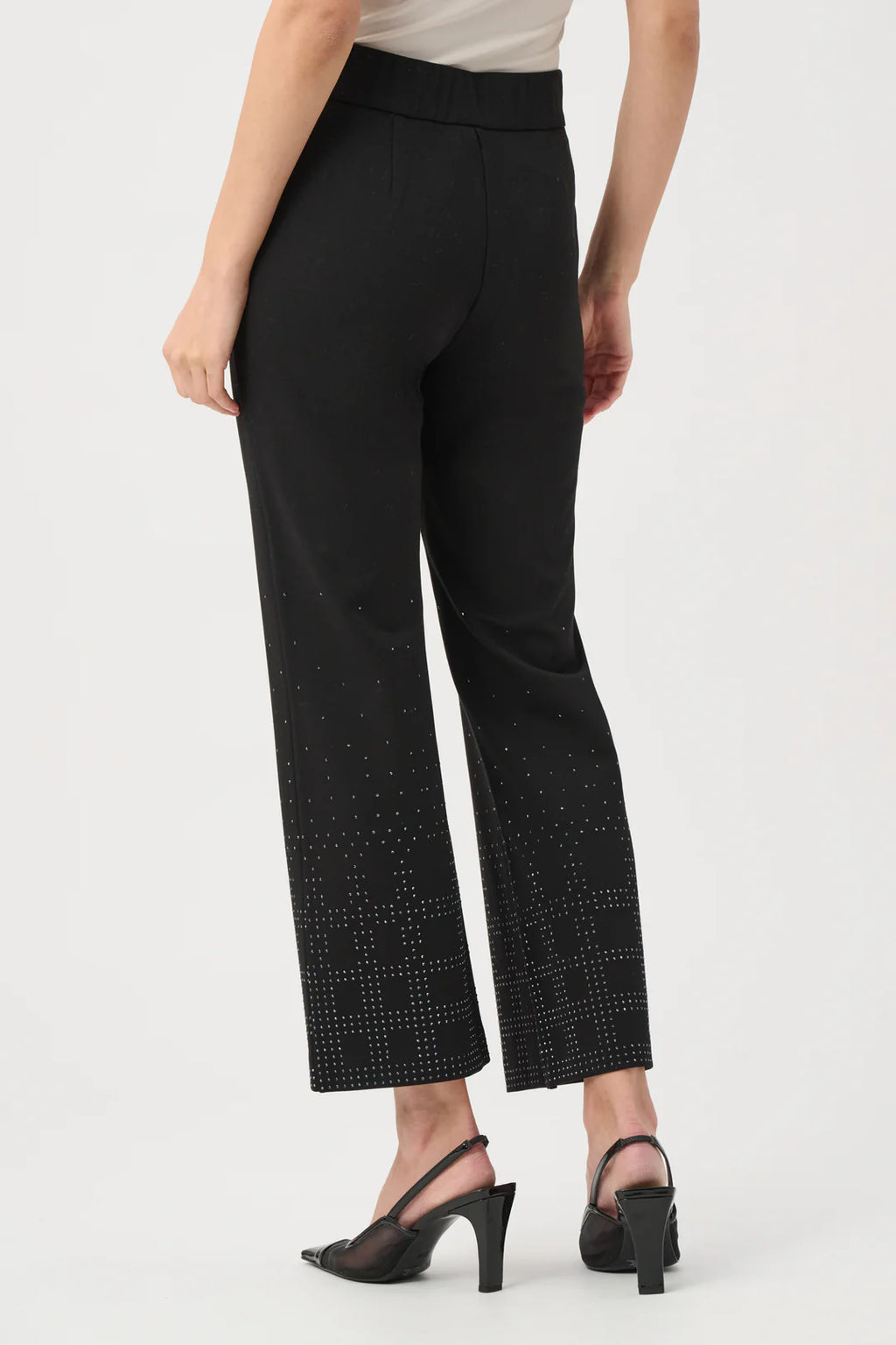 Joseph Ribkoff Mid-rise Flare Trousers - Black - 263927