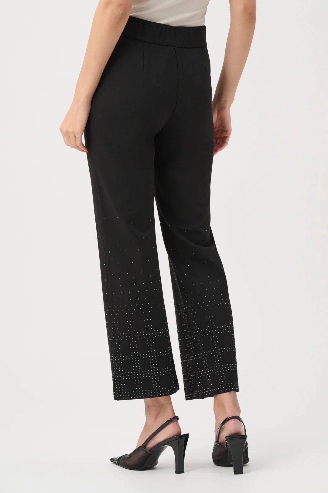 Joseph Ribkoff Mid-rise Flare Trousers - Black - 263927