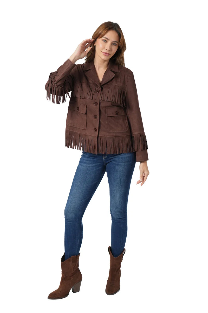 Love Token - Luke Jacket - Brown - 067