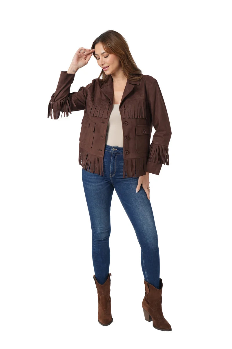 Love Token - Luke Jacket - Brown - 067