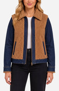 Liverpool - Sherpa Denim Jacket - Denim - 1D57