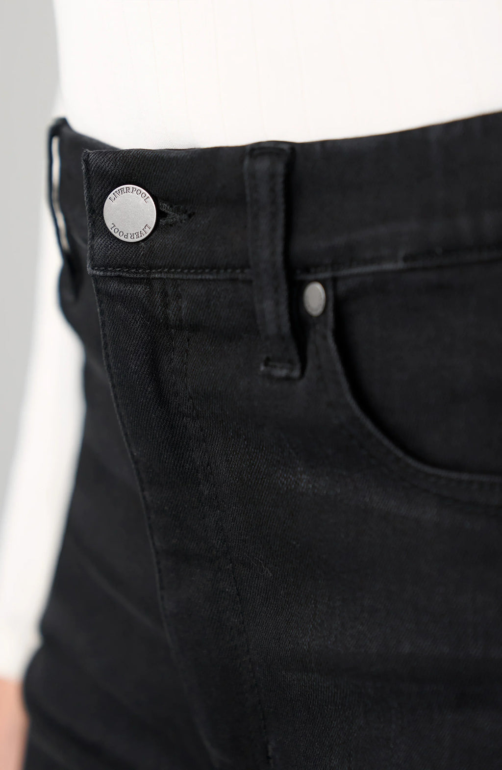Liverpool - Rowan Comfort Jean - Black - 2915