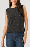 Liverpool - Embellished Tank - Black - 8M60