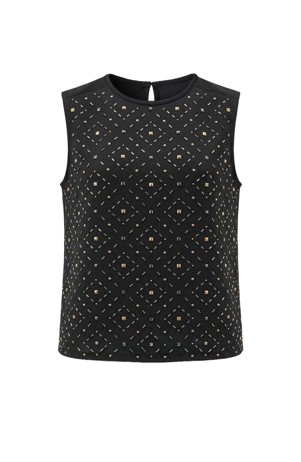 Liverpool - Embellished Tank - Black - 8M60
