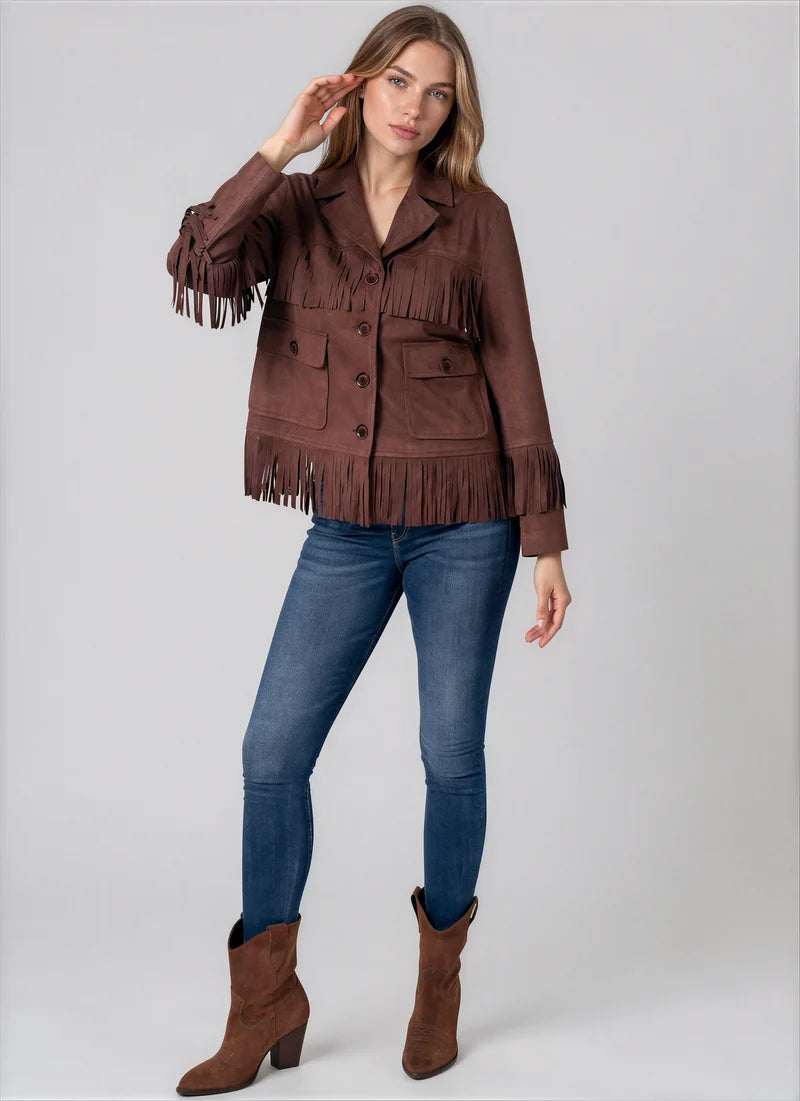 Love Token - Luke Jacket - Brown - 067