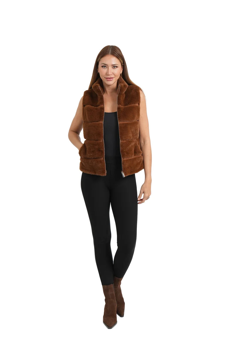 Love Token - Vince Vest - Chocolate - 132
