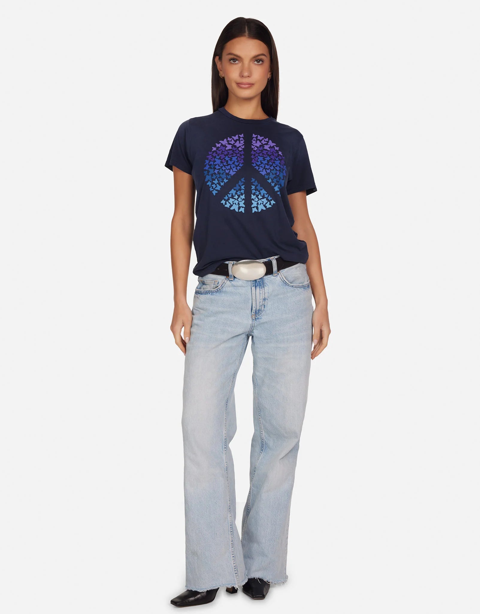 Lauren Moshi - Wolf Ombre Butterfly Peace