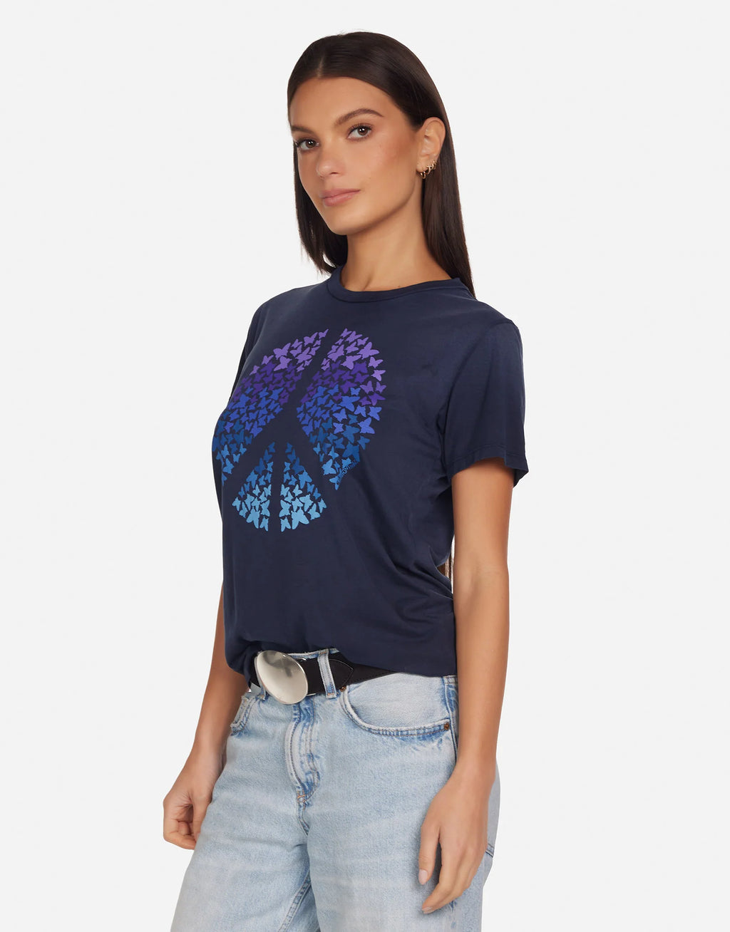 Lauren Moshi - Wolf Ombre Butterfly Peace