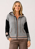 Zaket & Plover - Stars Hoodie - Cloud - 8529
