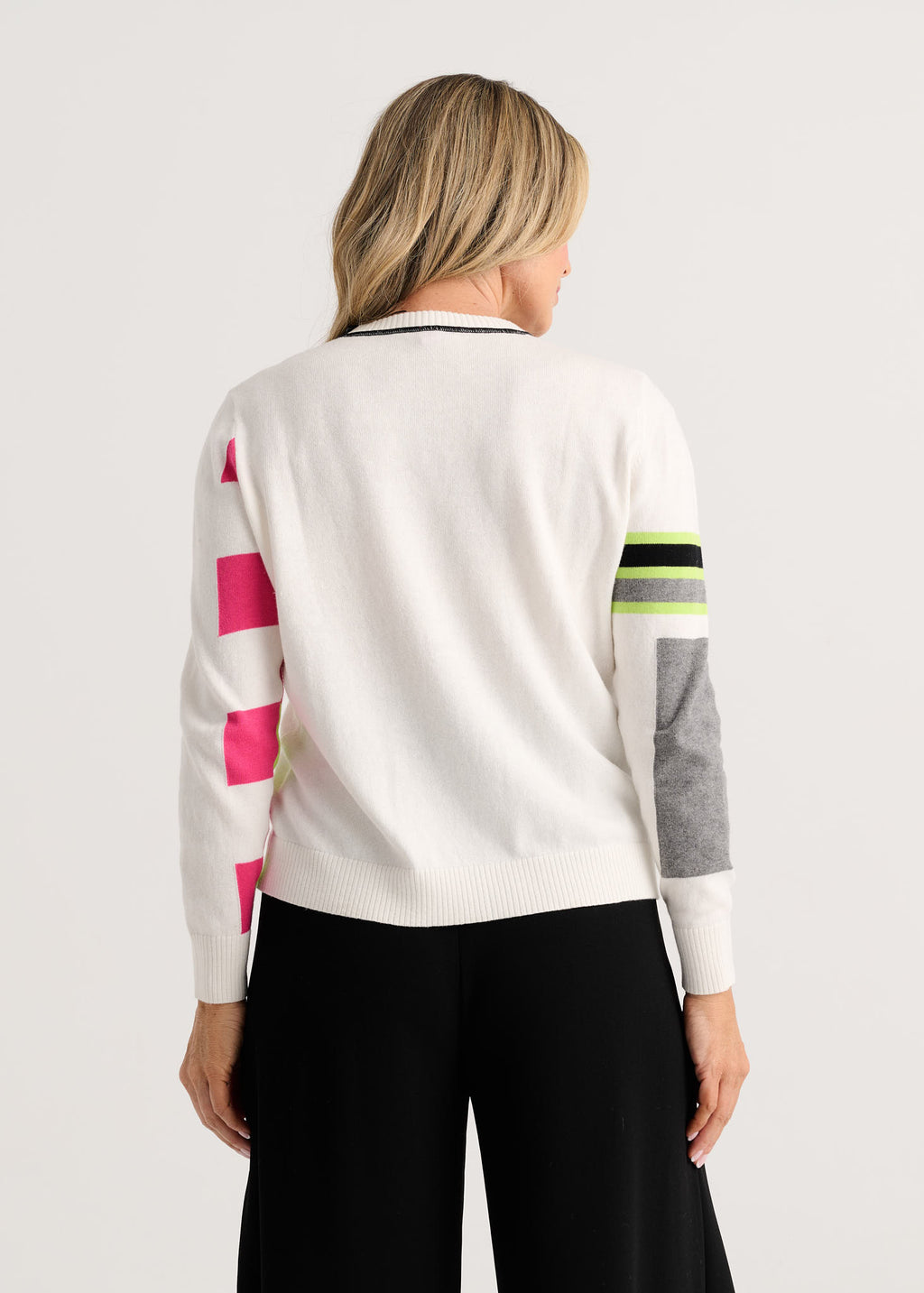 Zaket & Plover - Weekend Sweater - White - 8550