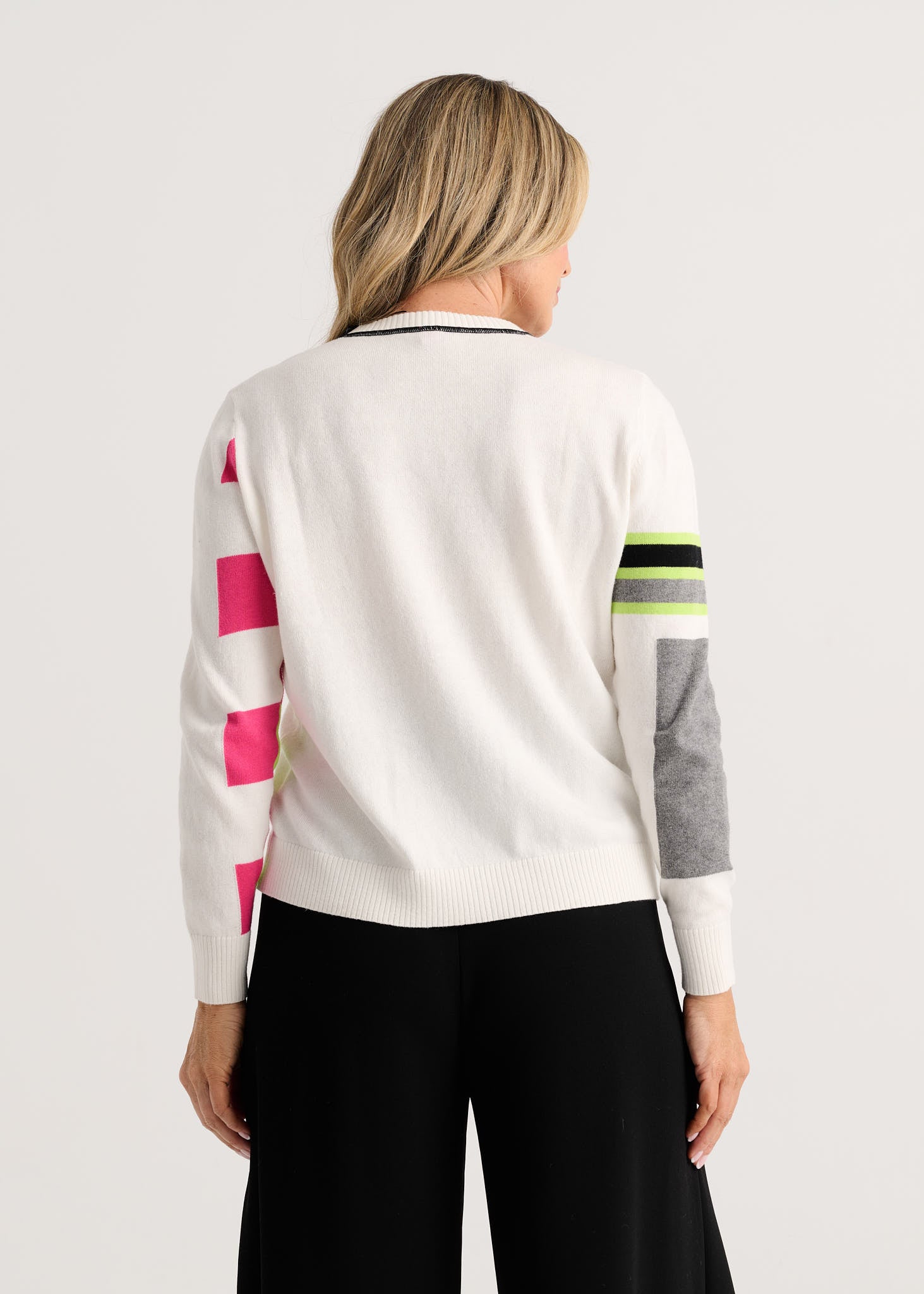 Zaket & Plover - Weekend Sweater - White - 8550
