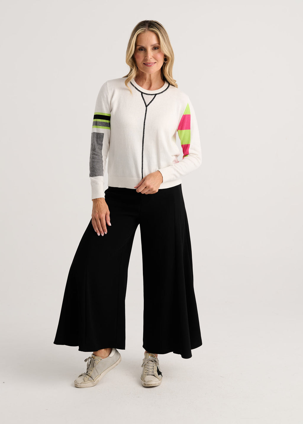 Zaket & Plover - Weekend Sweater - White - 8550
