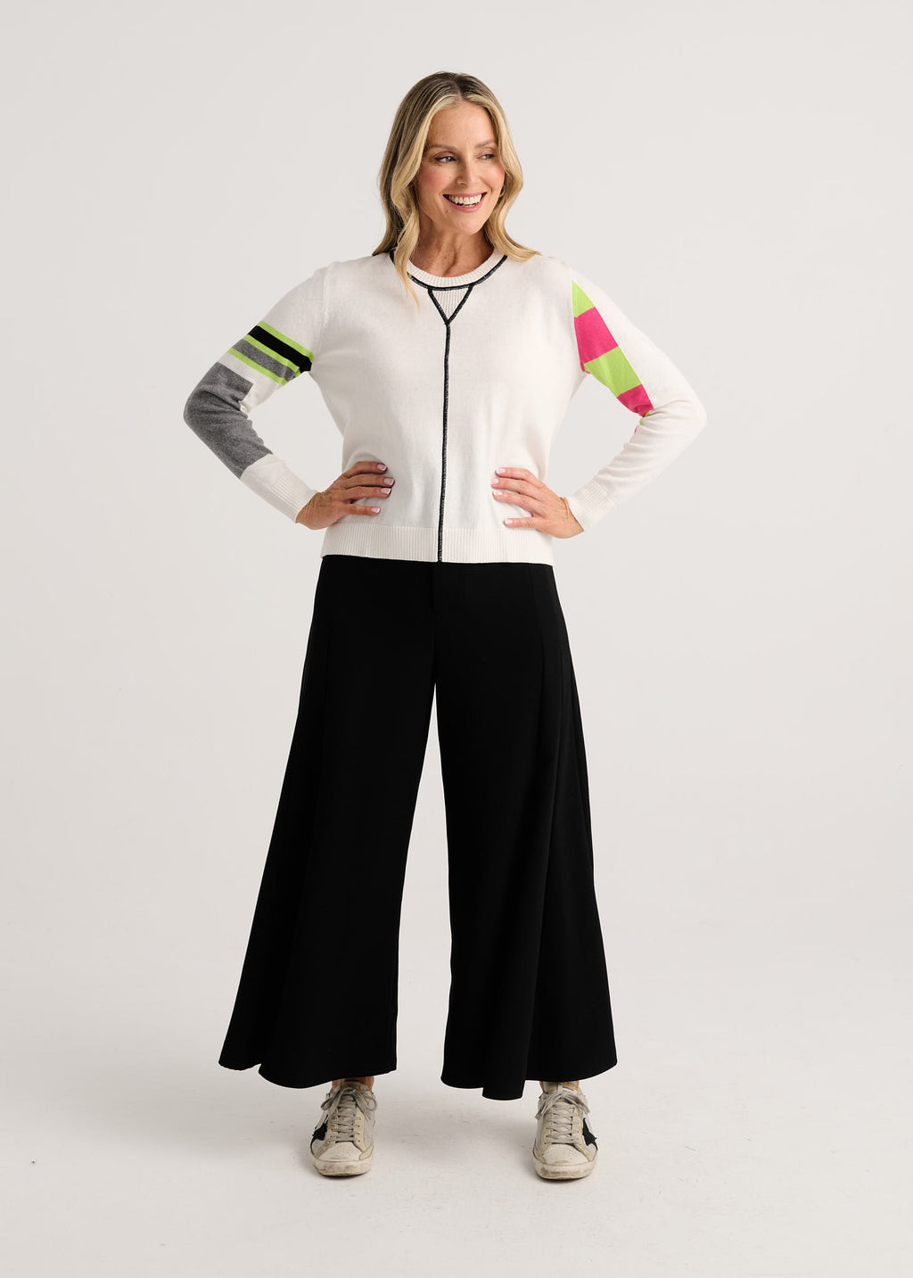 Zaket & Plover - Weekend Sweater - White - 8550