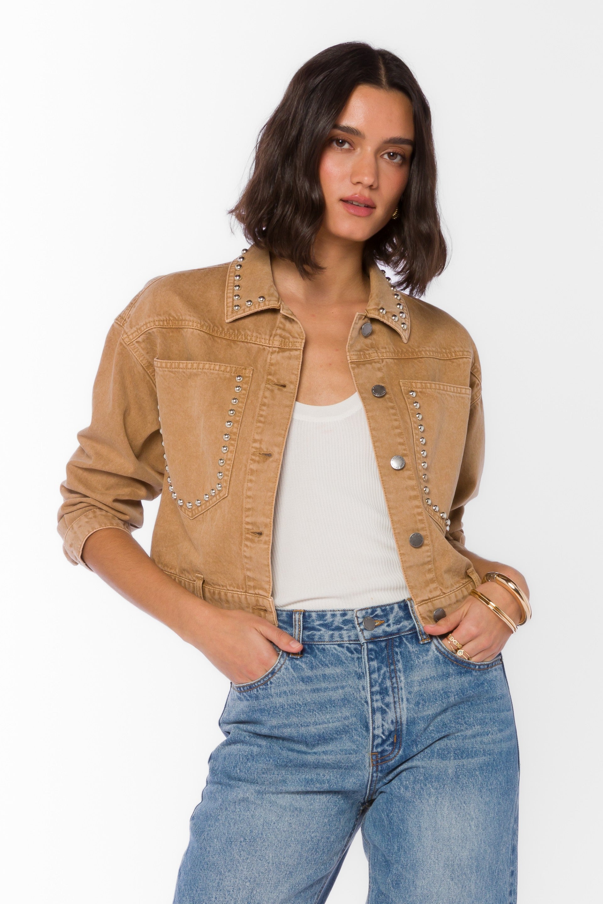 Velvet Heart - Shira Long Sleeve Jacket - Desert - 4926S