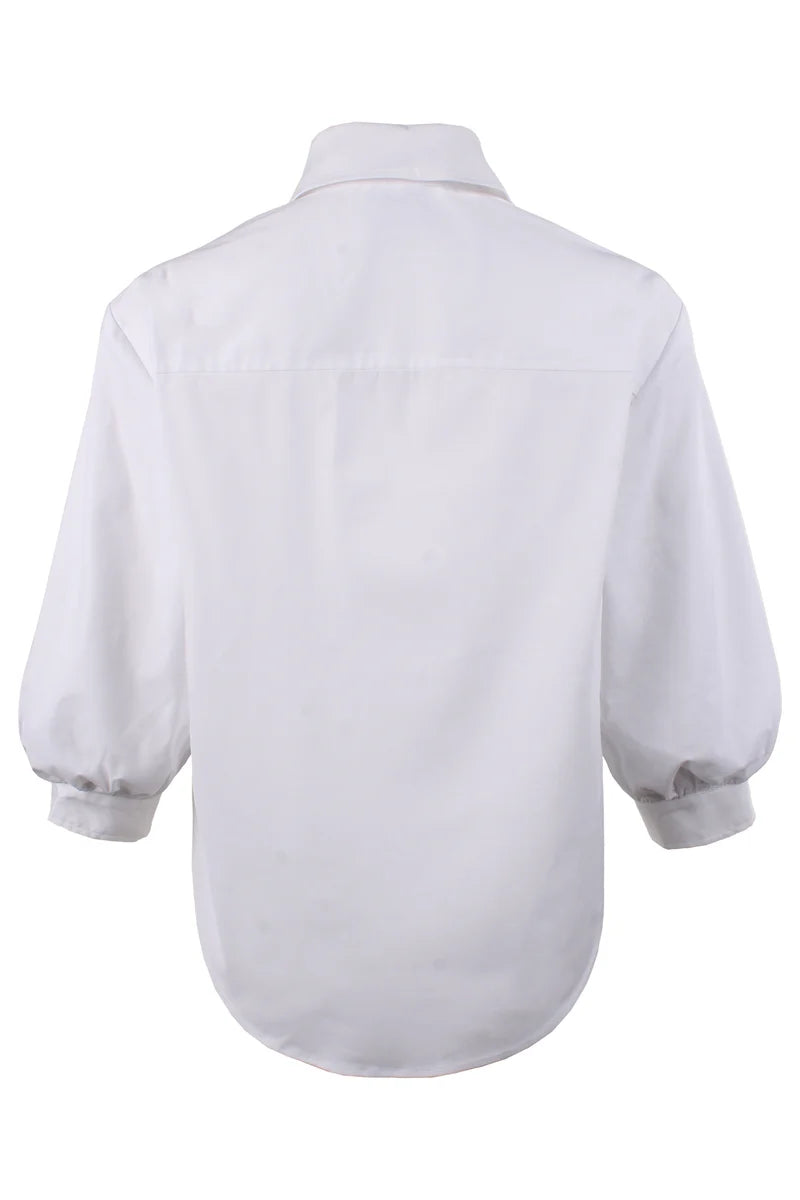Finley Shirts - Cora 3/4 Sleeve - White - 3776115